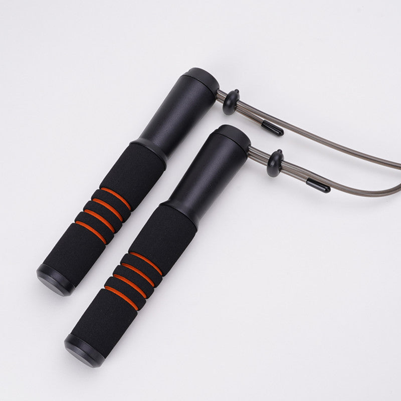Weighted Jump Rope — Ball-Bearing Steel Cable