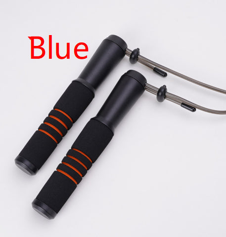 Weighted Jump Rope — Ball-Bearing Steel Cable