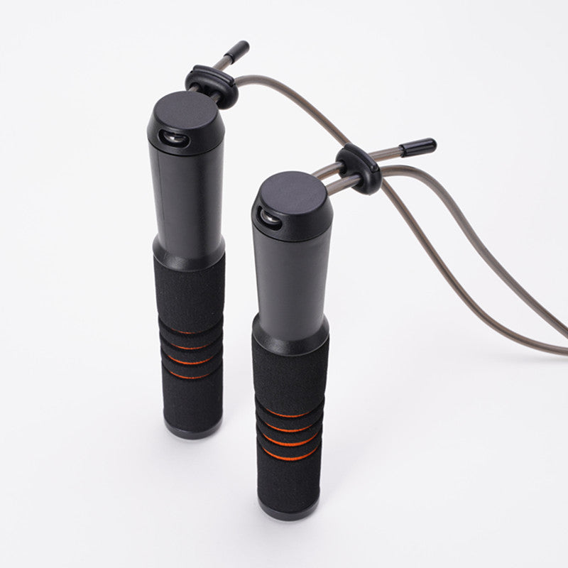 Weighted Jump Rope — Ball-Bearing Steel Cable
